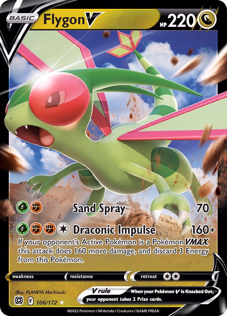 Flygon V - Ultra Rare (106/172)