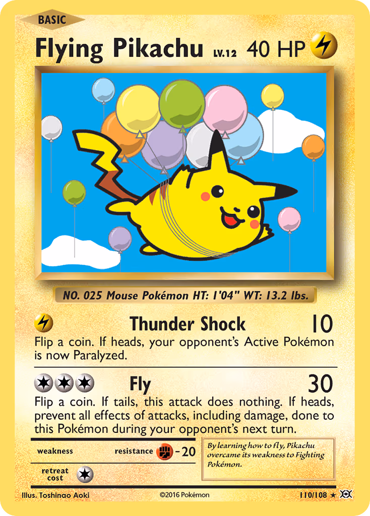 Flying Pikachu