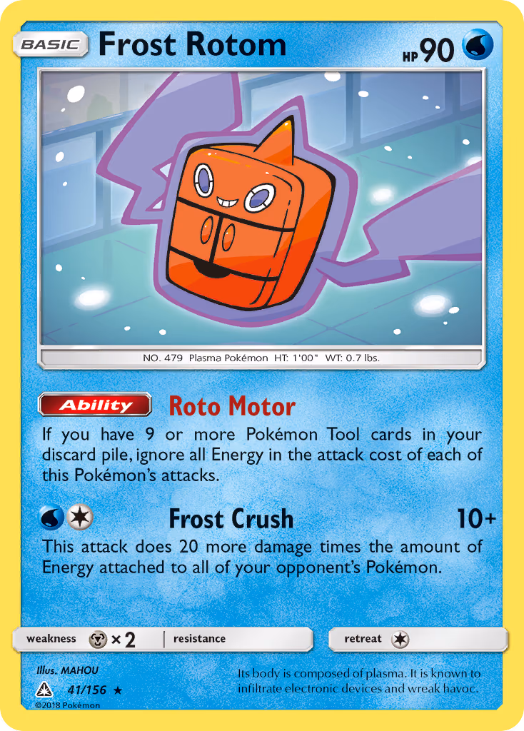 Frost Rotom - Rare (41/156)