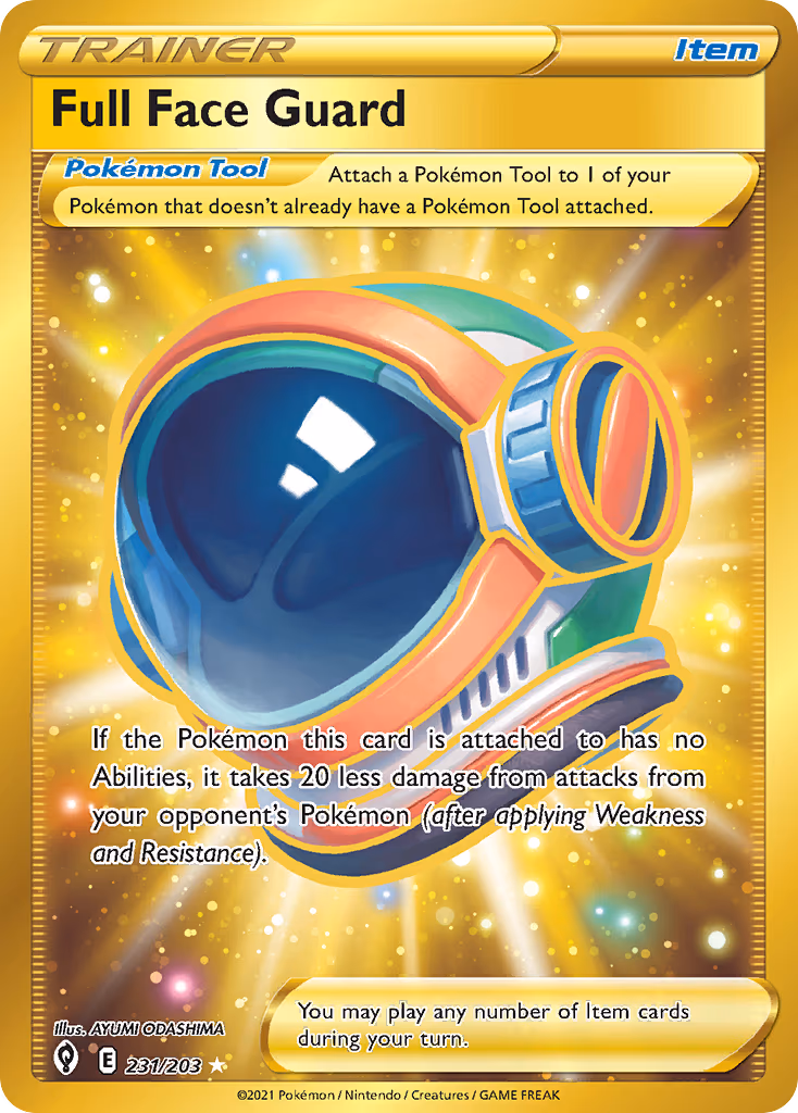 Full Face Guard - Secret Rare (231/203)