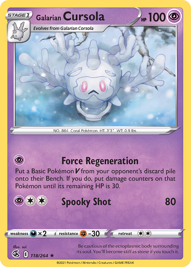 Galarian Cursola