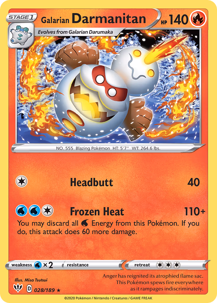 Galarian Darmanitan