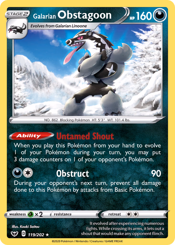 Galarian Obstagoon