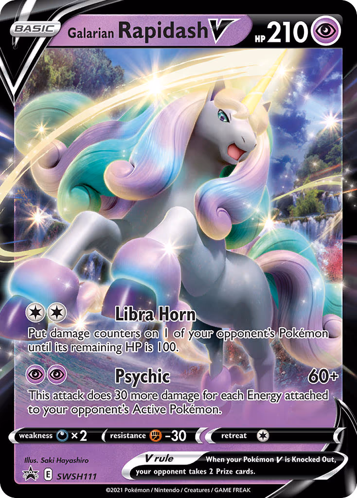 Galarian Rapidash V - Promo (SWSH111)