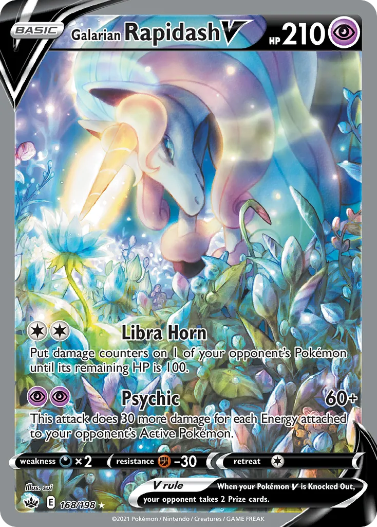 Galarian Rapidash V - Ultra Rare (168/198)