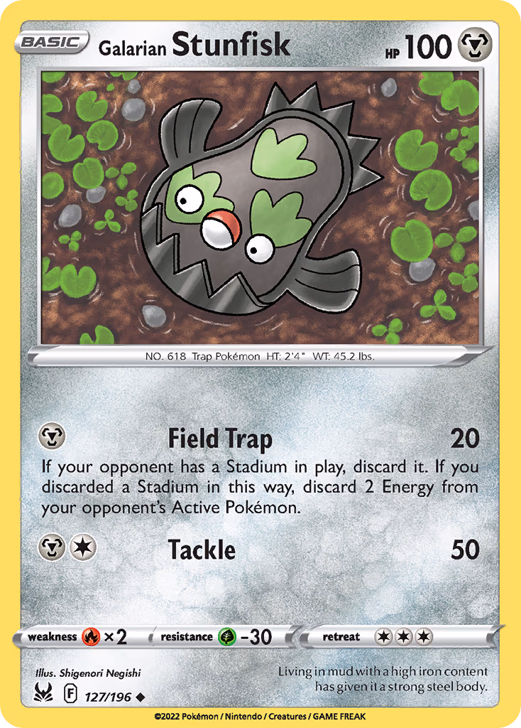 Galarian Stunfisk