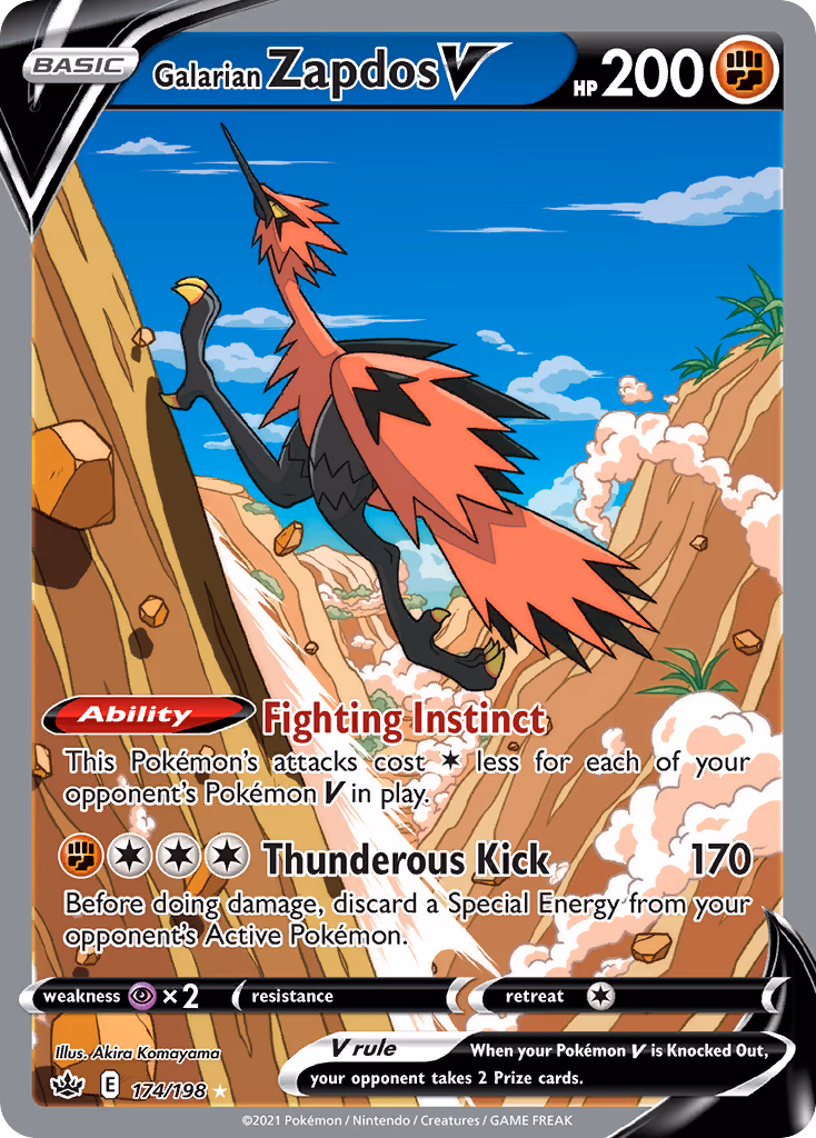 Galarian Zapdos V