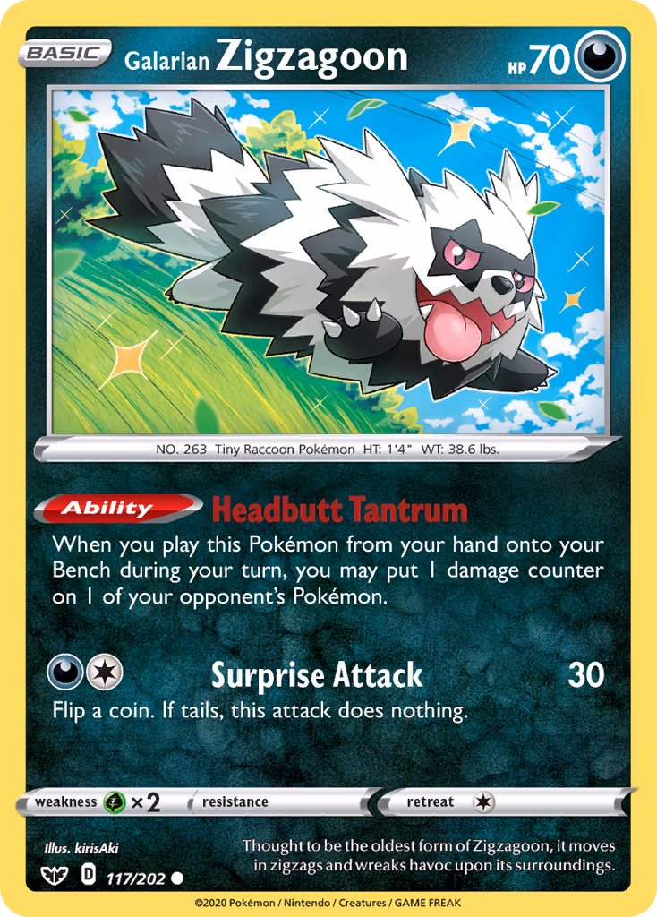 Galarian Zigzagoon