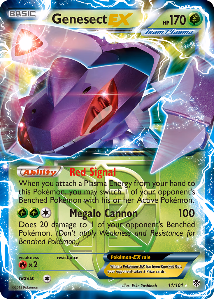 Genesect EX (Team Plasma)
