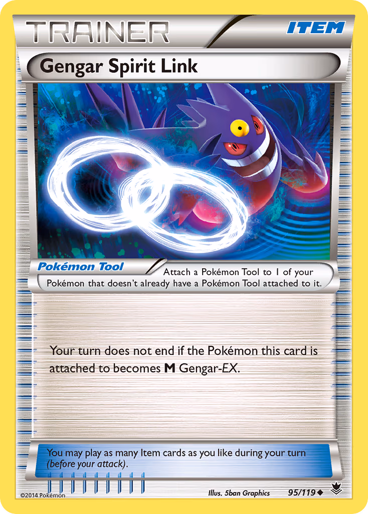 Gengar Spirit Link - Uncommon (95/119)