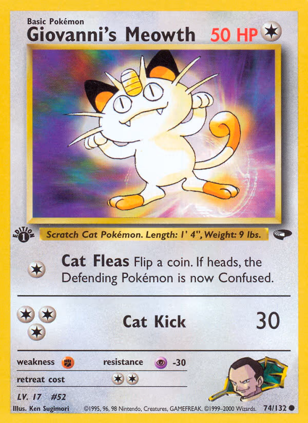 Giovanni's Meowth - Common (074/132)
