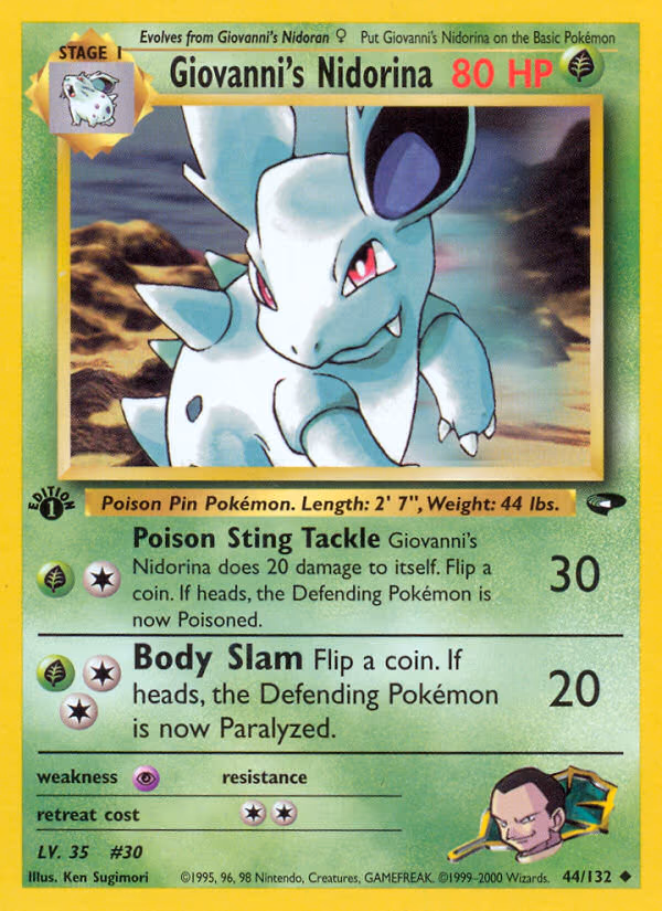 Giovanni's Nidorina - Uncommon (044/132)