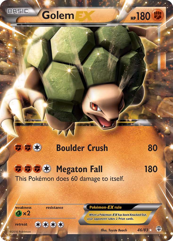 Golem EX - Ultra Rare (46/83)