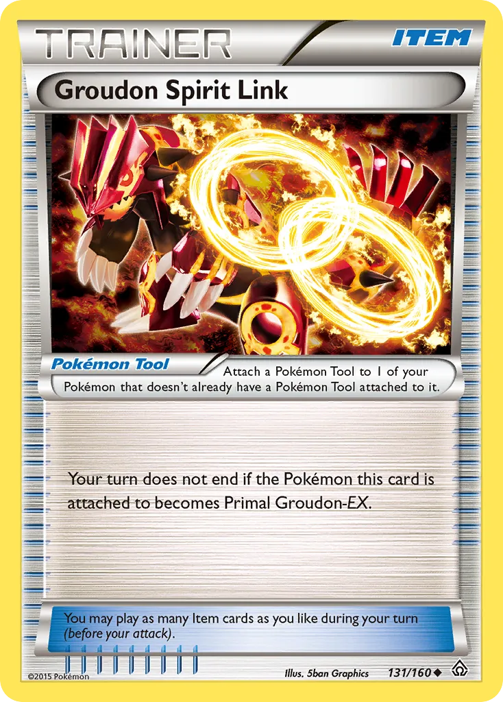Groudon Spirit Link - Uncommon (131/160)