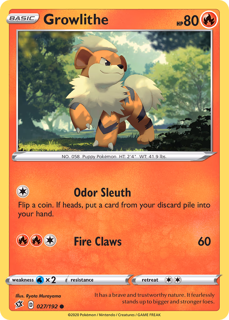 Growlithe - Common (027/192)