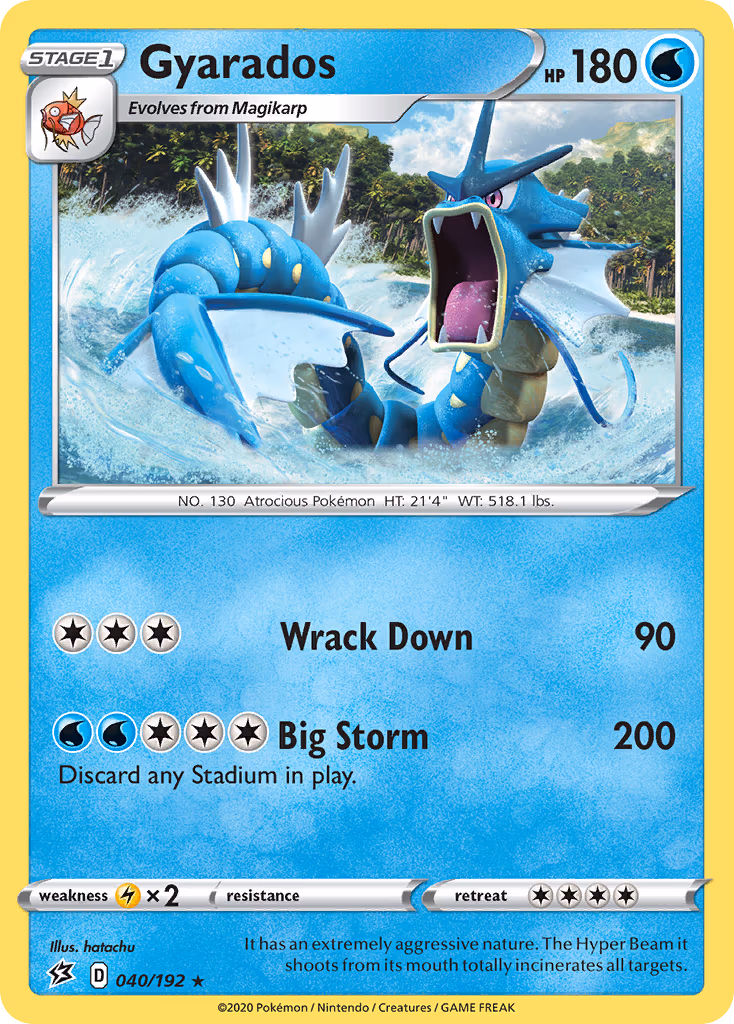 Gyarados - Holo Rare (040/192)