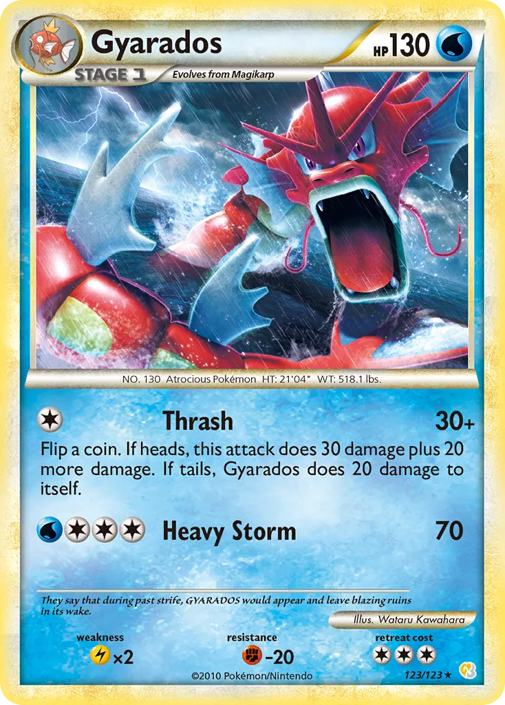 Gyarados (Red) - Holo Rare (123/123)