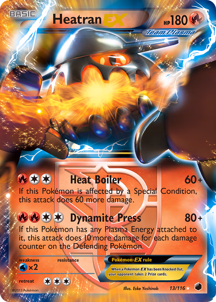 Heatran EX (Team Plasma) - Ultra Rare (13/116)