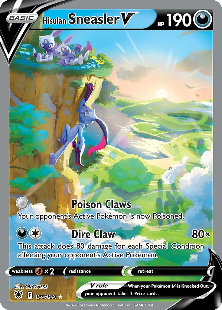 Hisuian Sneasler V - Ultra Rare (175/189)