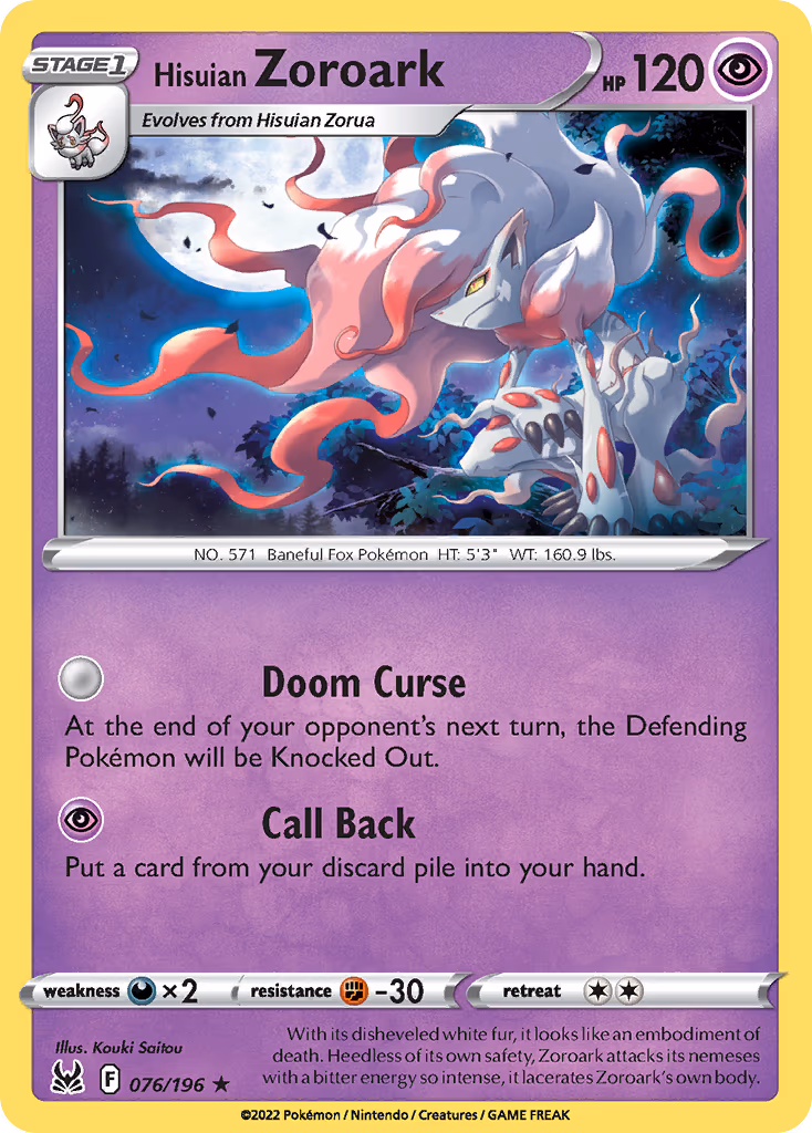 Hisuian Zoroark