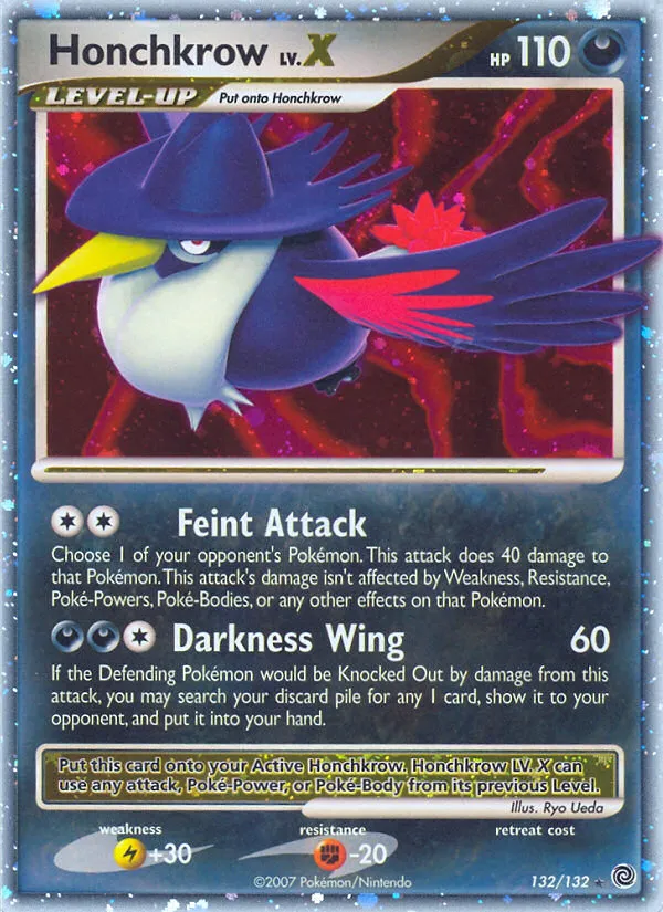 Honchkrow LV.X - Ultra Rare (132/132)