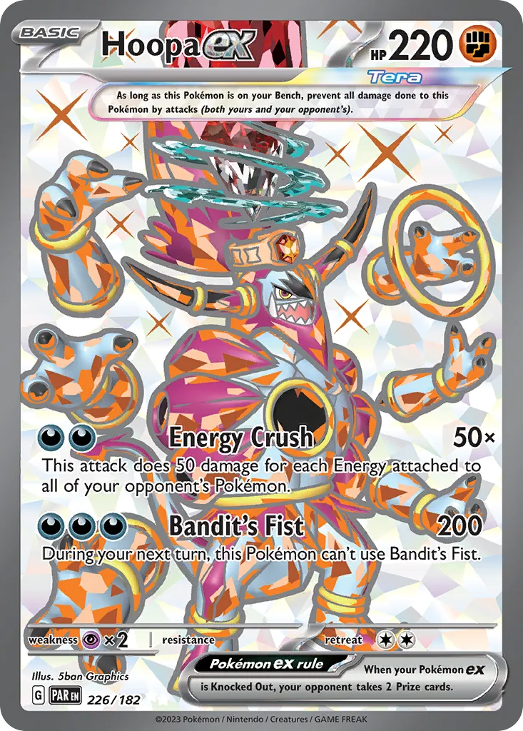 Hoopa ex - Ultra Rare (226/182)