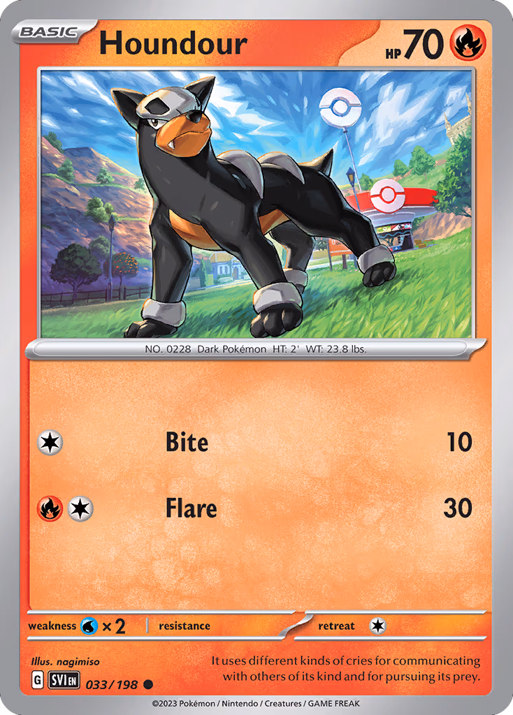 Houndour - Common (033/198)