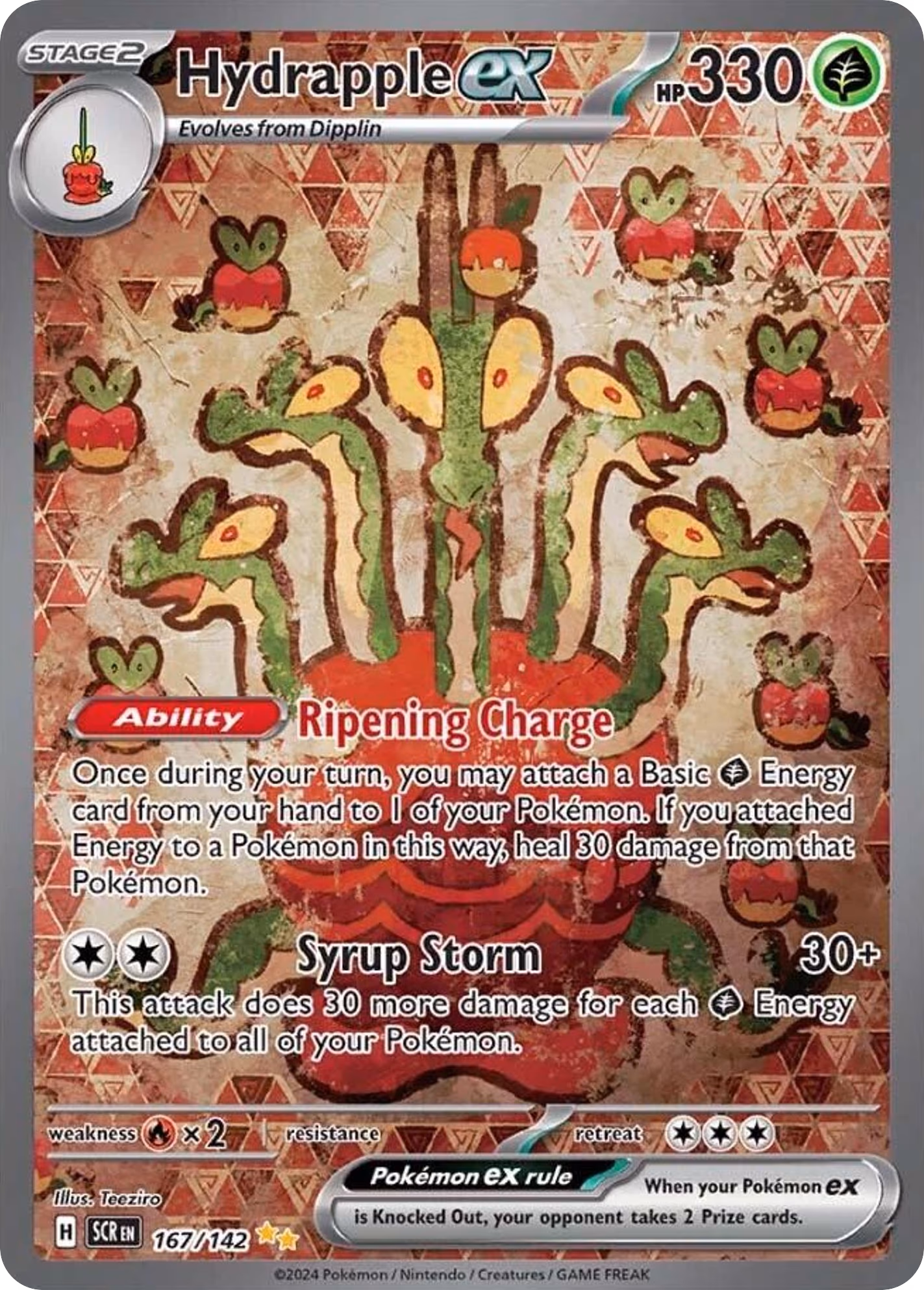 Hydrapple ex - Special Illustration Rare (167/142)