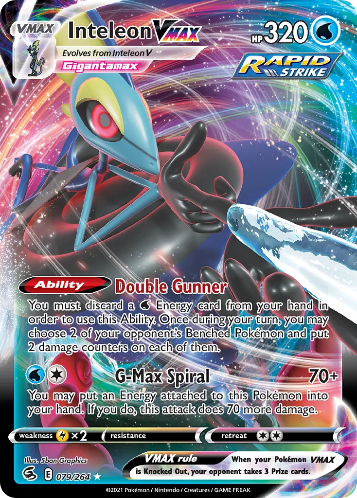 Inteleon VMAX - Ultra Rare (079/264)