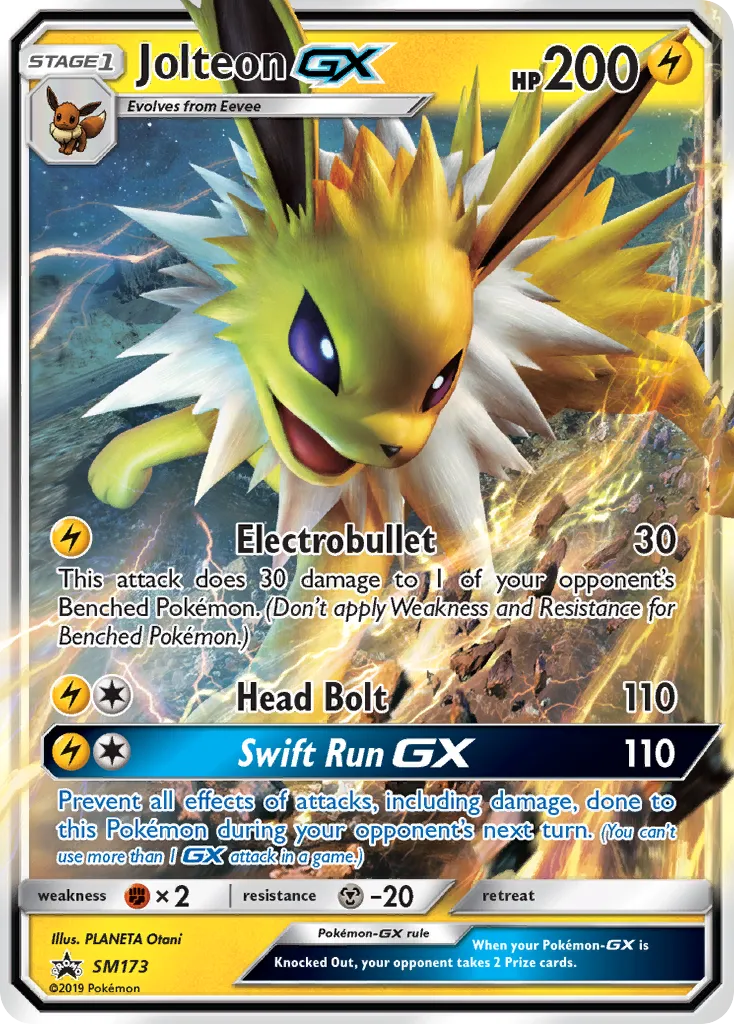 Jolteon GX - Promo (SM173)