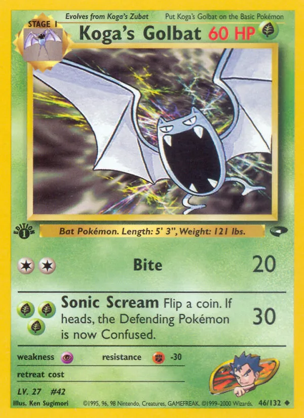 Koga's Golbat - Uncommon (046/132)