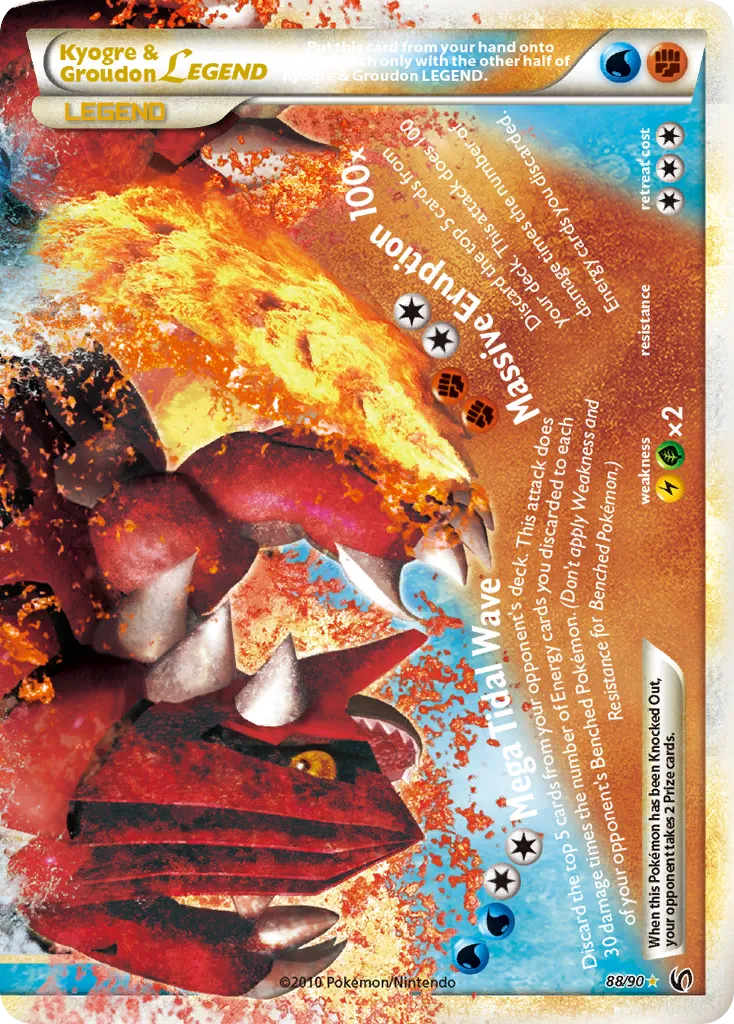 Kyogre & Groudon Legend (Bottom)