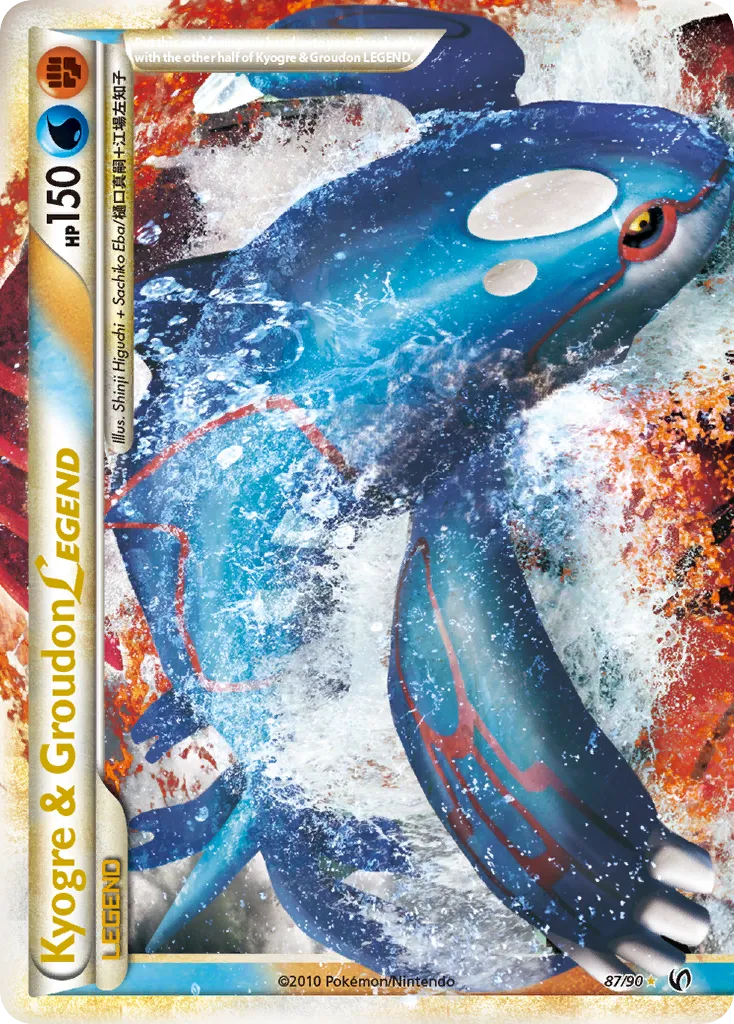 Kyogre & Groudon Legend (Top)