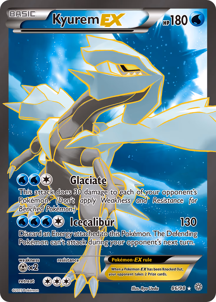 Kyurem EX - Ultra Rare (86/98)