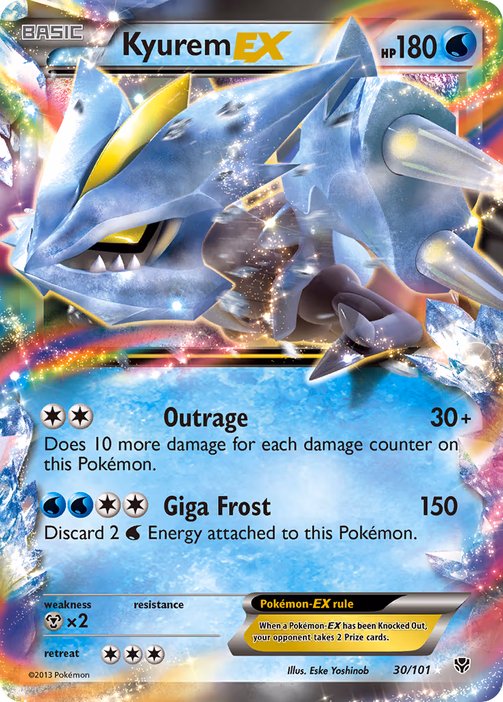 Kyurem EX - Ultra Rare (30/101)