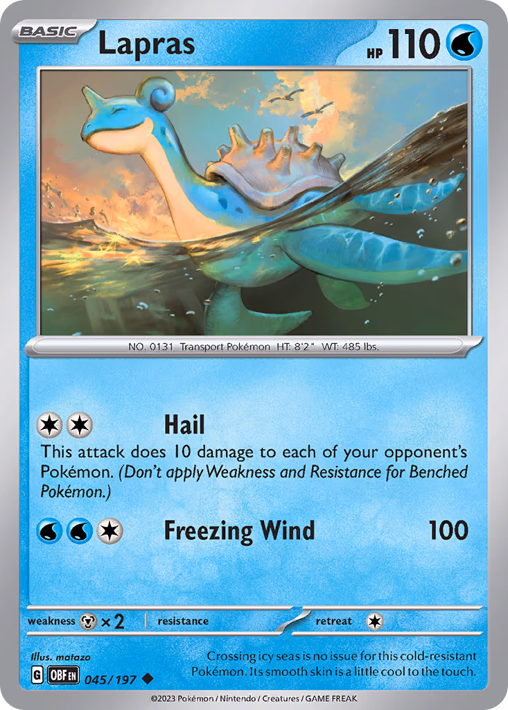 Lapras - Uncommon (045/197)