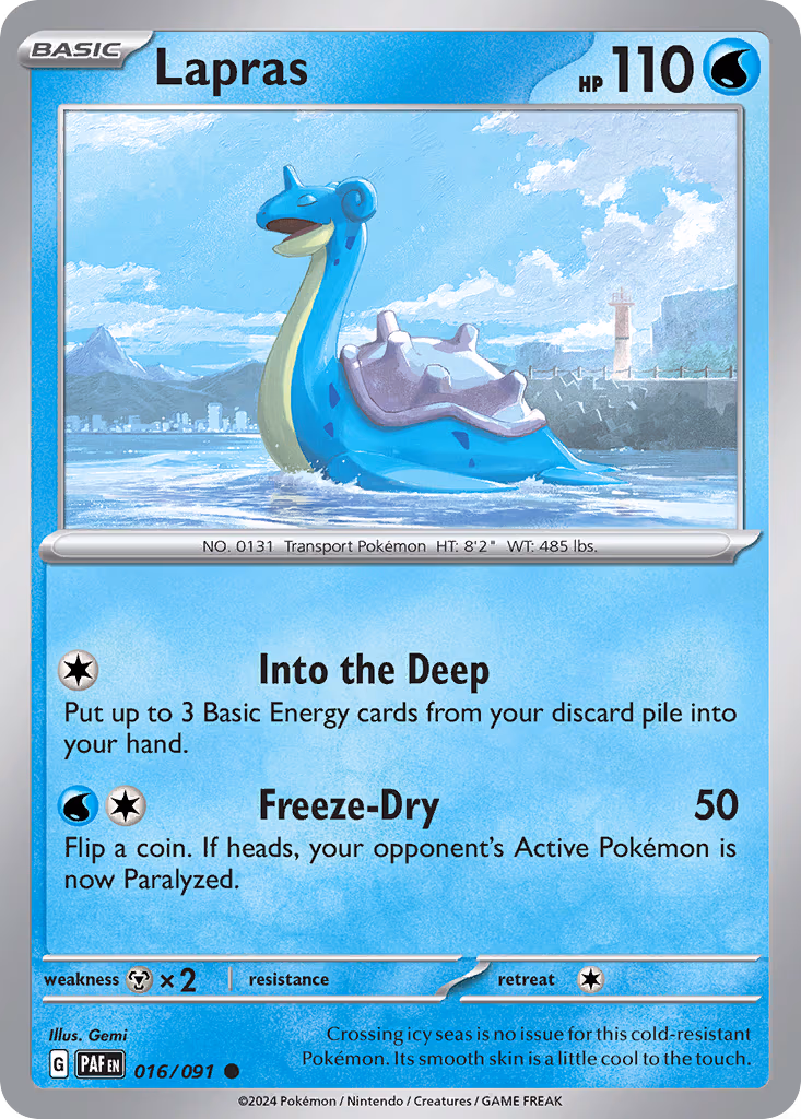 Lapras - Common (016/091)