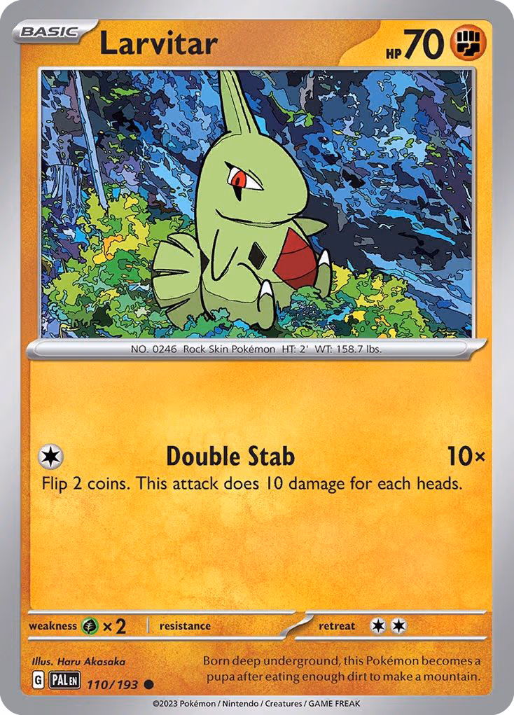 Larvitar - Common (110/193)