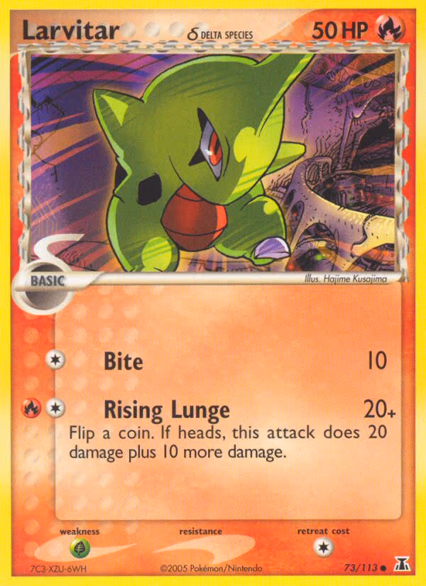 Larvitar (Delta Species)