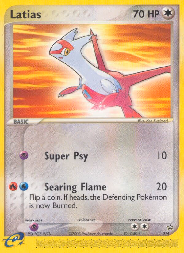 Latias - 014 (Pokemon Heroes: Latios & Latias DVD Release) - Promo (014)