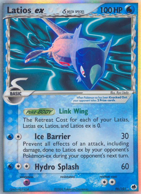 Latios ex (Delta Species) - Ultra Rare (96/101)