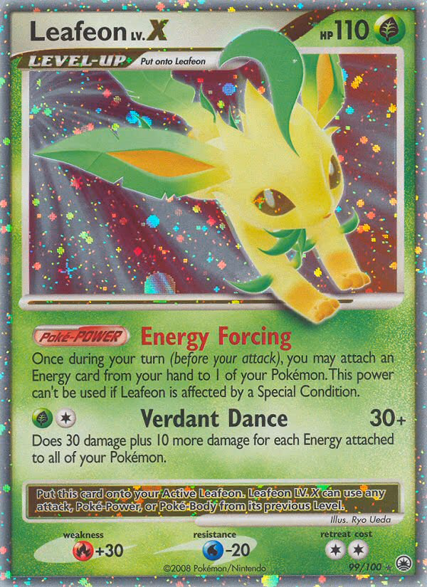 Leafeon LV.X - Ultra Rare (99/100)