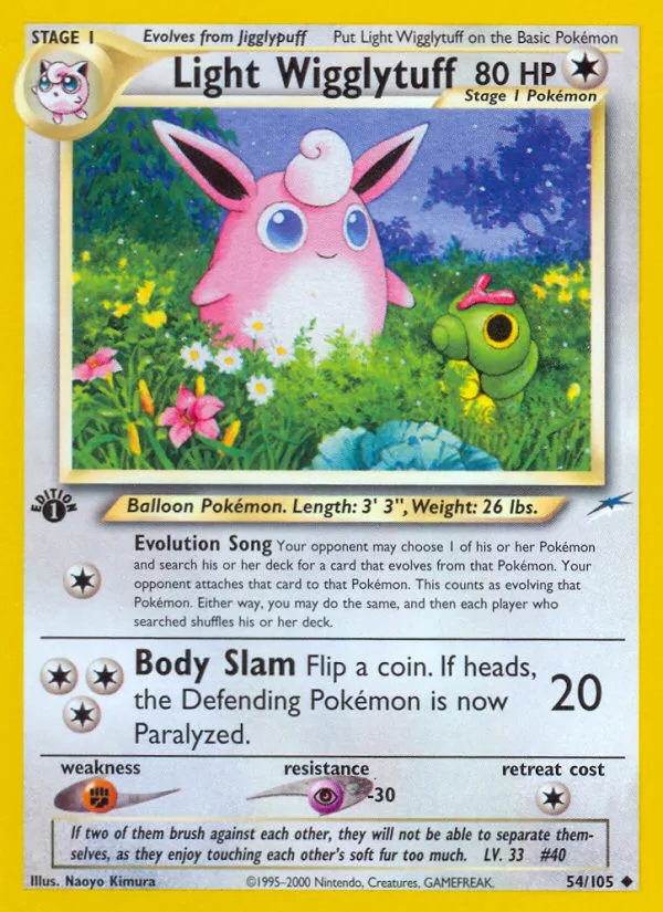 Light Wigglytuff - Uncommon (054/105)