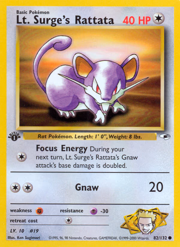 Lt. Surge's Rattata