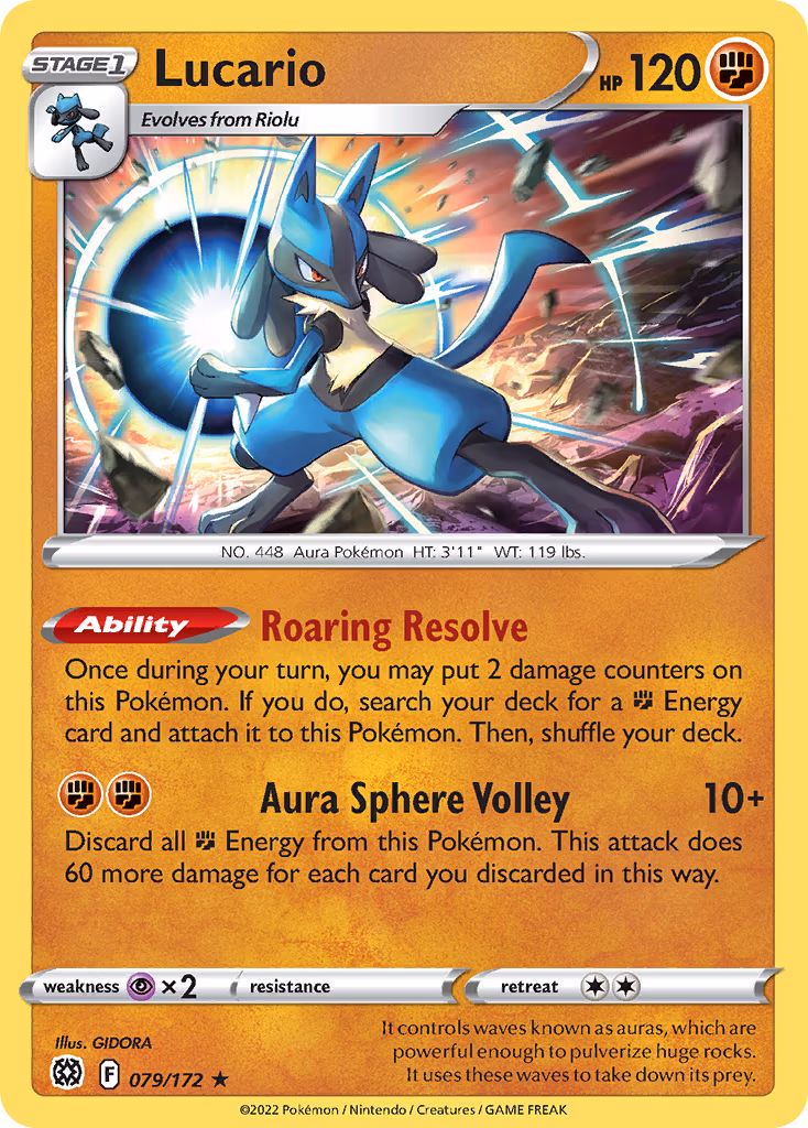 Lucario - Holo Rare (079/172)