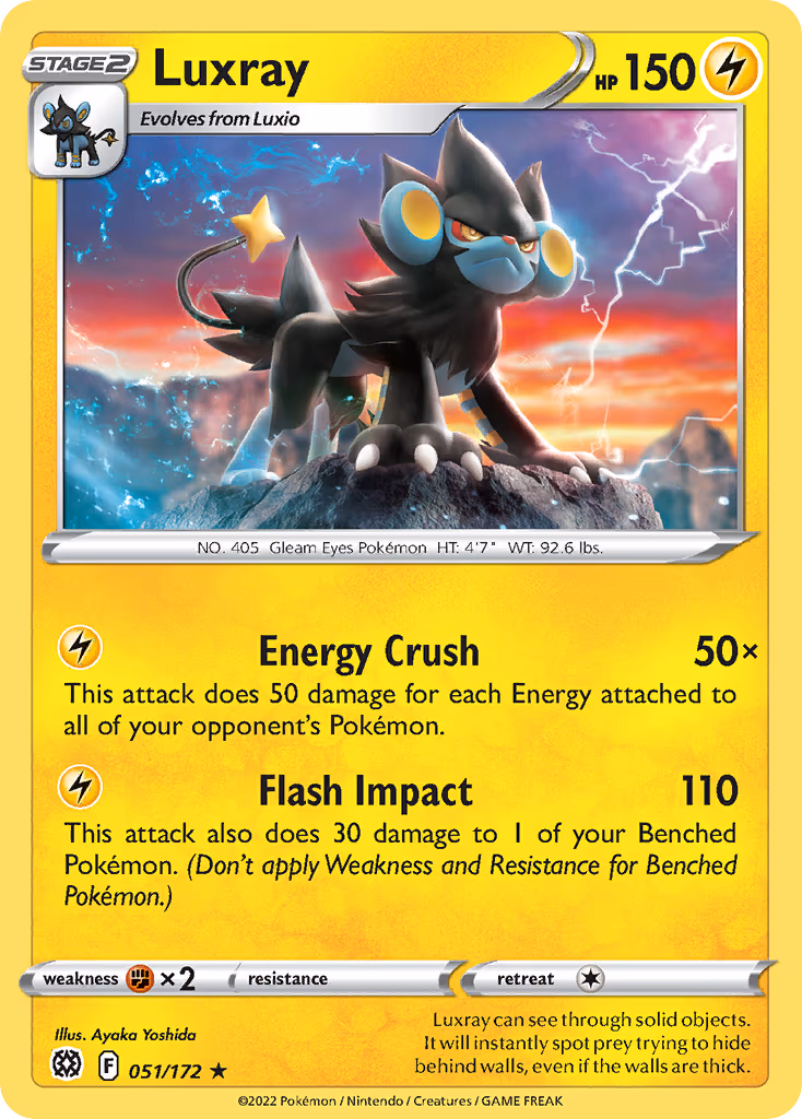 Luxray - Rare (051/172)