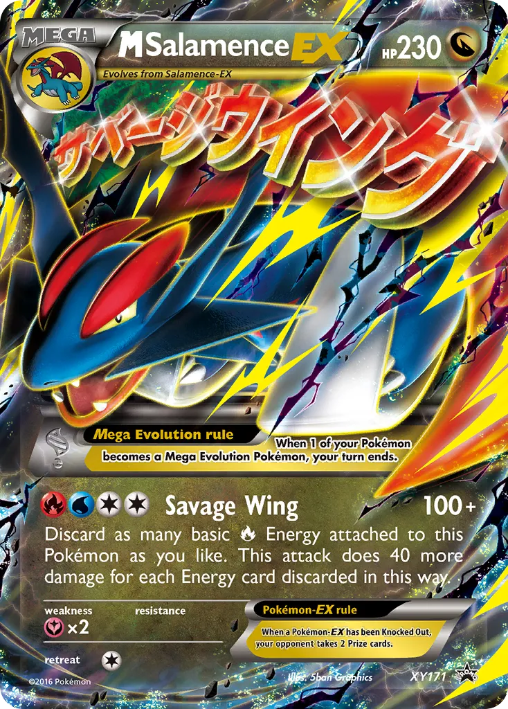 M Salamence EX - Promo (XY171)
