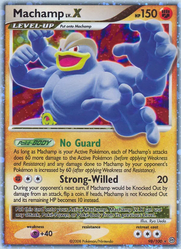 Machamp LV.X - Ultra Rare (98/100)
