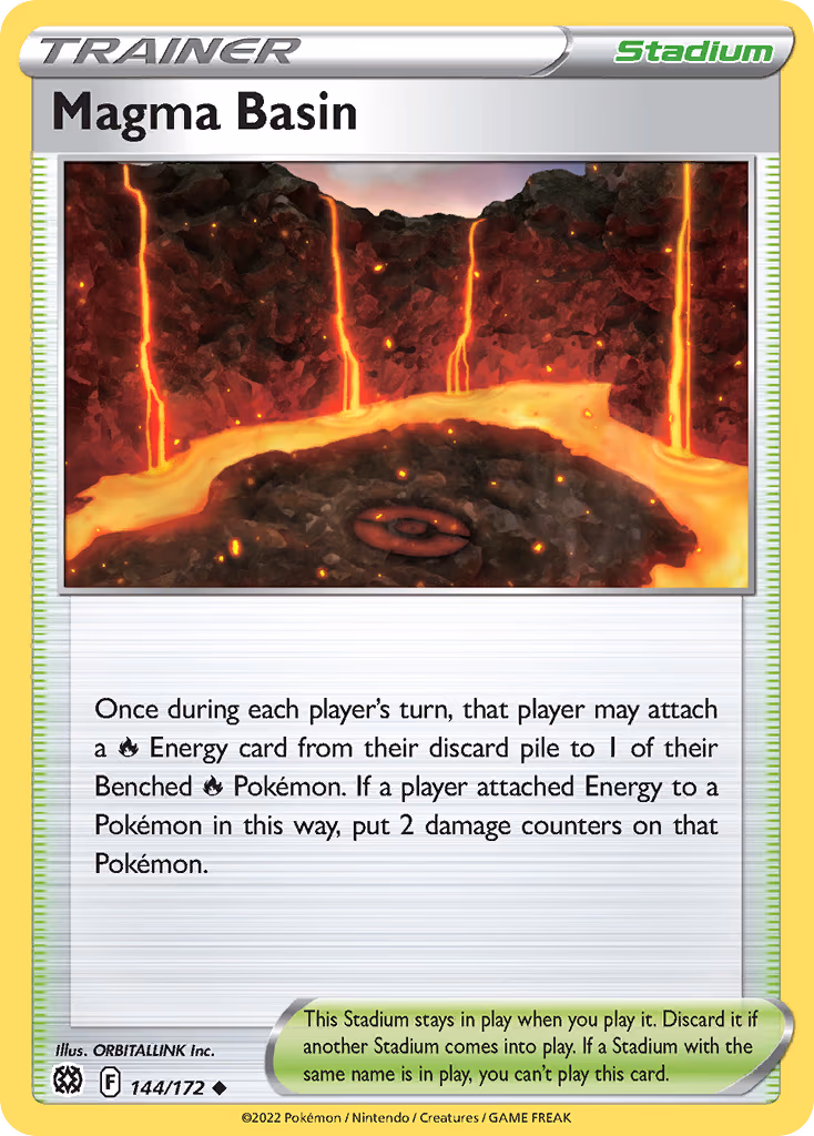 Magma Basin - Uncommon (144/172)