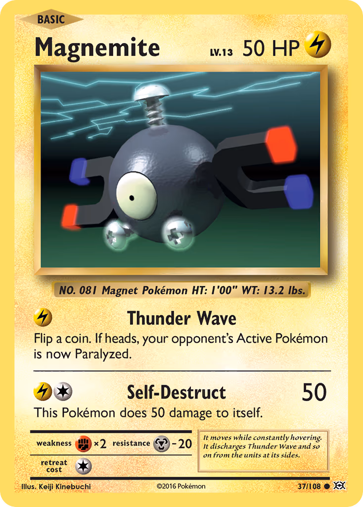 Magnemite - Common (37/108)